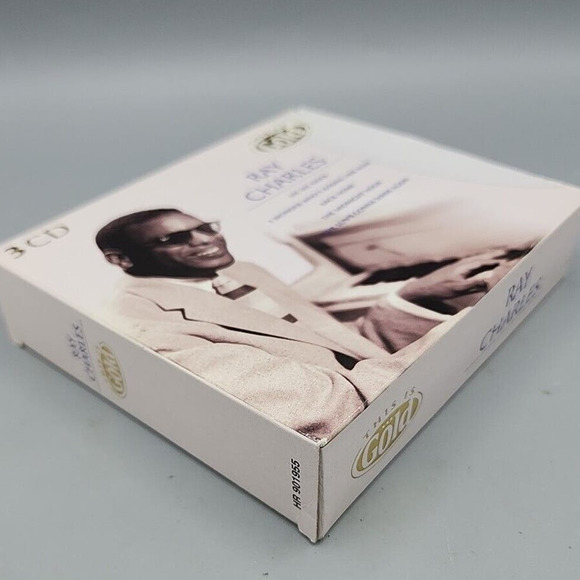 Ray Charles This is Gold 3-CD Box Set 2004 45 Songs Classic Blues R&B Music - Picture 3 of 11